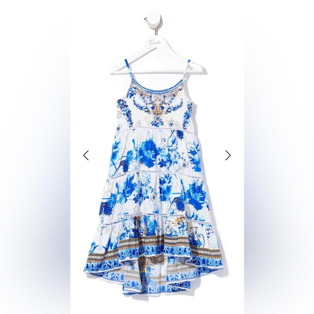 Camilla Kids High Low Hem Dress With Trim
Saint Germaine